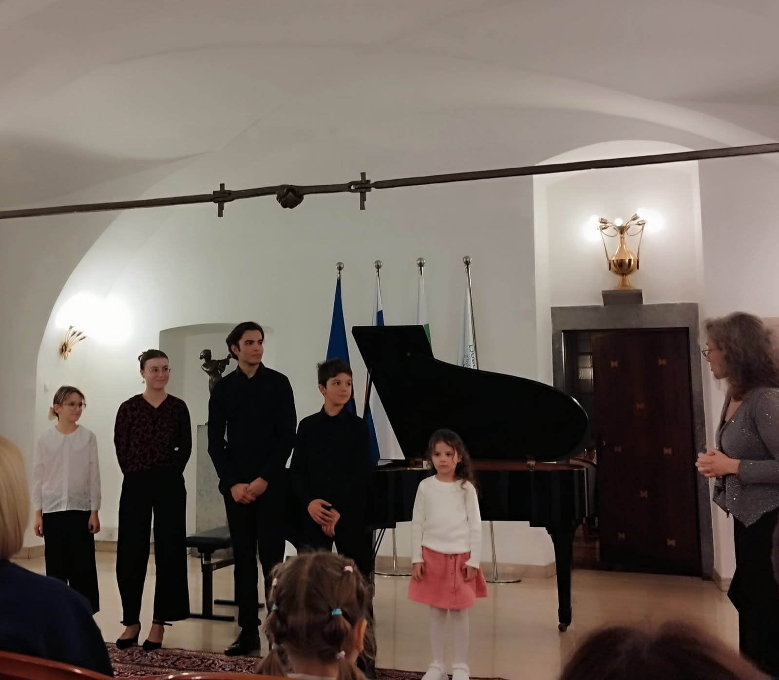 Koncert pianistov v Rdeči dvorani Magistrata