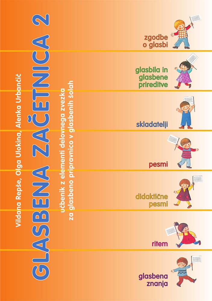 Glasbena začetnica 2 – glasbena pripravnica