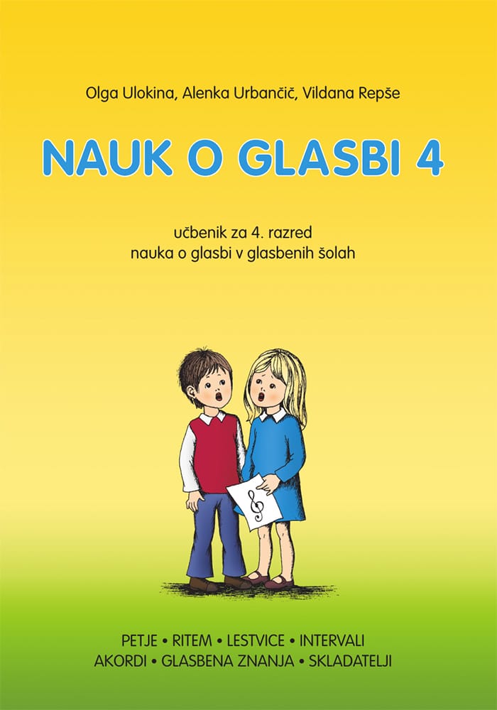 Nauk o glasbi 4 – učbenik za 4. razred